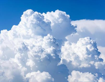 入道雲と青空の風景写真 入道雲と青空の風景写真の写真