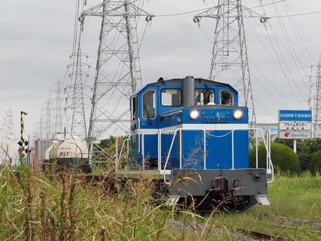 京葉臨海鉄道 KD60形 貨物列車 京葉臨海鉄道 KD60形 貨物列車 京葉臨海鉄道,臨海鉄道,kd60形の写真素材