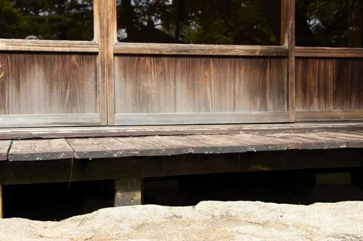 軒下 軒下 軒下,古民家,家の写真素材