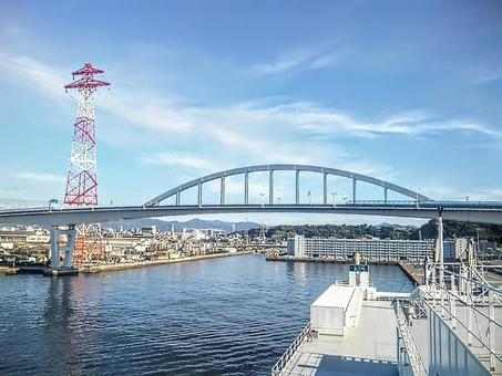 広島 宇品大橋 広島 宇品大橋の写真