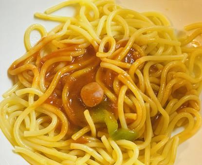 ナポリタン ナポリタン パスタ,ナポリタン,麺料理の写真素材