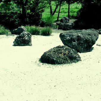 長野県-中禅寺-枯山水庭園 長野県-中禅寺-枯山水庭園の写真