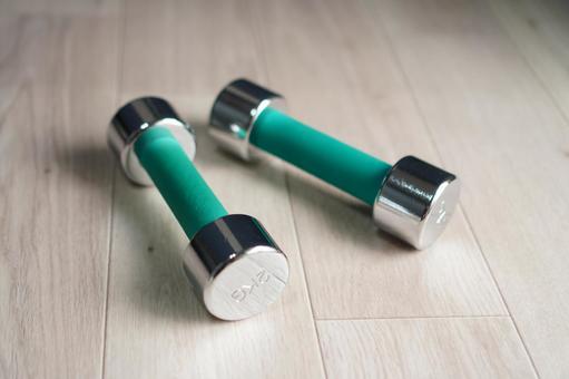 ダンベル ダンベル,ダイエット,筋トレの写真素材