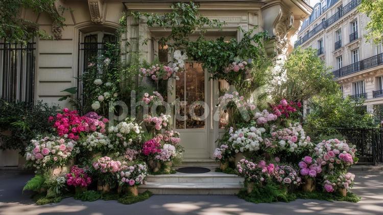 花屋のディスプレイのイメージ 花,自然,葉の写真素材