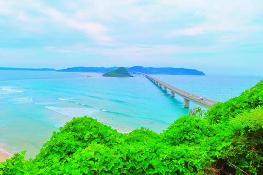 [Yamaguchi Prefecture] Tsunoshima Bridge, JPG