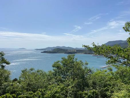海 海,自然,小豆島の写真素材