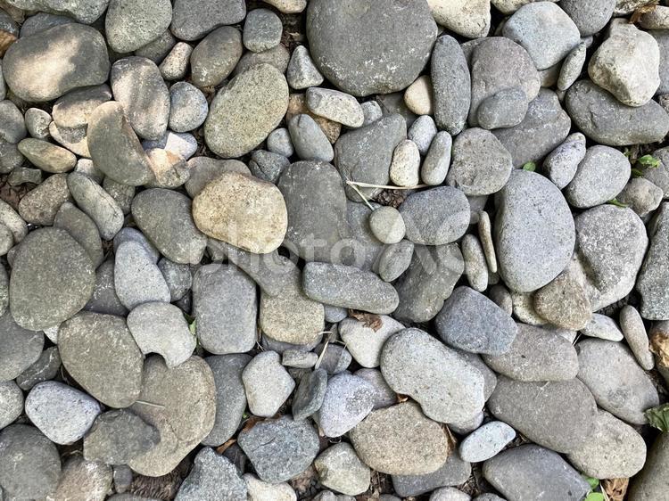 河原の砂利のテクスチャ02 河原,砂利,テクスチャの写真素材