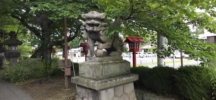 神炊館神社 風景 神炊館神社 風景の写真