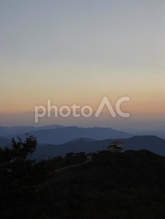 日本の夕焼け 日本,夕日,サンセットの写真素材