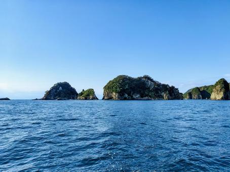 西伊豆　堂ヶ島マリン 遊覧船からの眺め 堂ヶ島,遊覧船,観光船の写真素材