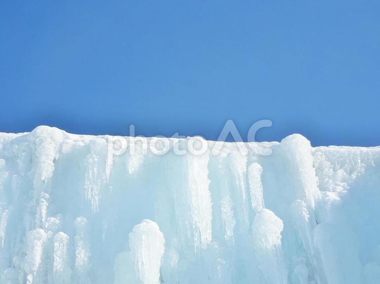 支笏湖　氷濤まつり 北海道,支笏湖,氷の写真素材