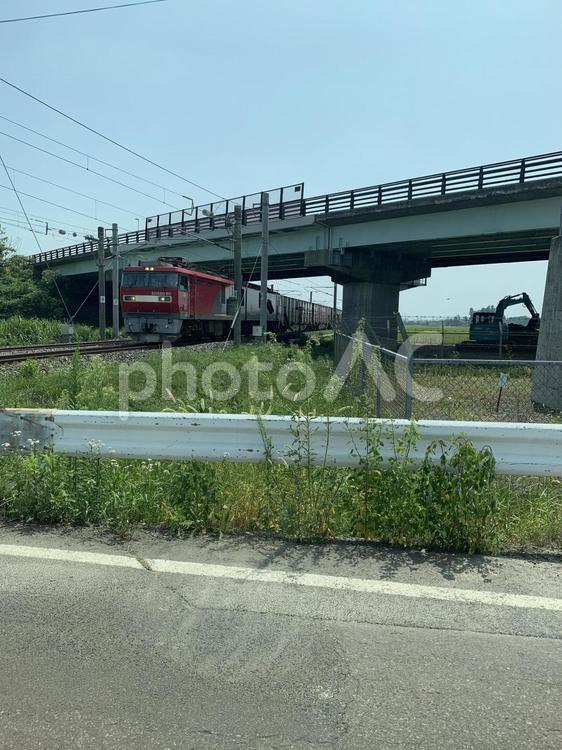 高架下の線路 道路,鉄道,交通機関の写真素材