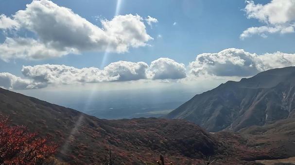 大船山周辺 大船山周辺 大船山頂,登山,景色の写真素材