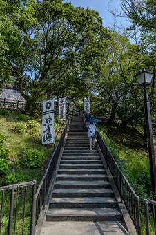 熊本城周辺の景色 熊本城周辺の景色の写真