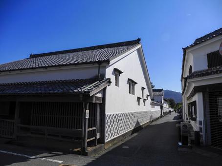 白壁 菊屋横町 なまこ壁 白壁 菊屋横町 なまこ壁 白壁,菊屋横町,なまこ壁の写真素材