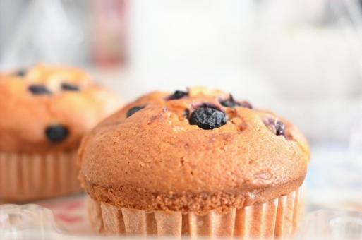 ブルーベリーマフィンの写真