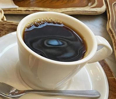 ホットコーヒー コーヒー,珈琲,ホットコーヒーの写真素材