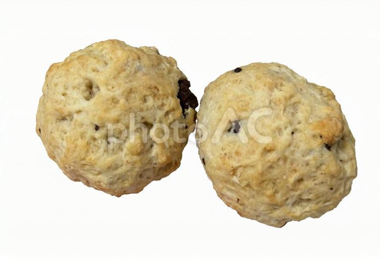 スコーン　切り抜きPSD スコーン,焼き菓子,切り抜きの写真素材