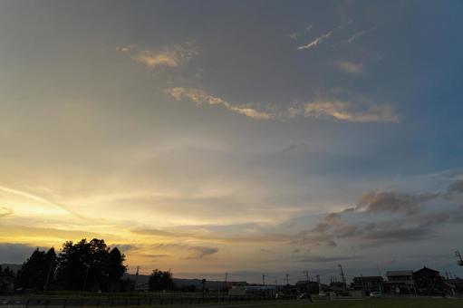 小千谷 夕景 小千谷 夕景の写真