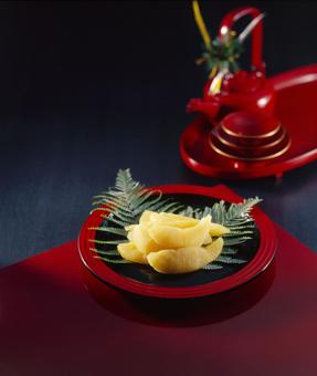 数の子　屠蘇器　正月　祝い　おせち おせち料理,屠蘇器,お屠蘇の写真素材