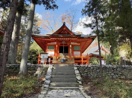 25_1119_毘沙門堂_不動堂01 岩手県,平泉,神社の写真素材