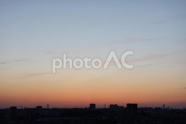 朝焼け　日の出　dawn  朝焼け,夜明け,朝焼け雲の写真素材