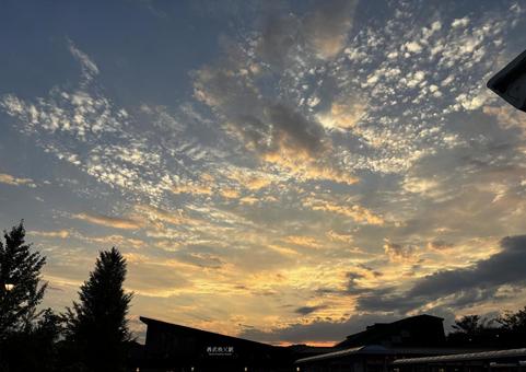 秩父の夕焼け 秩父の夕焼けの写真