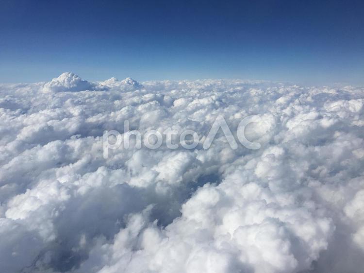 雲の絨毯５ 空,雲の写真素材