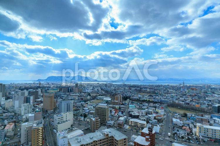 函館の風景 函館,街,風景の写真素材