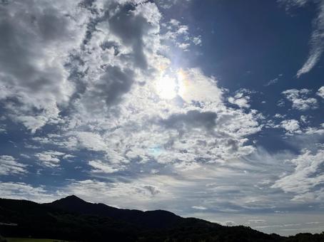 曇り空 曇り空の写真