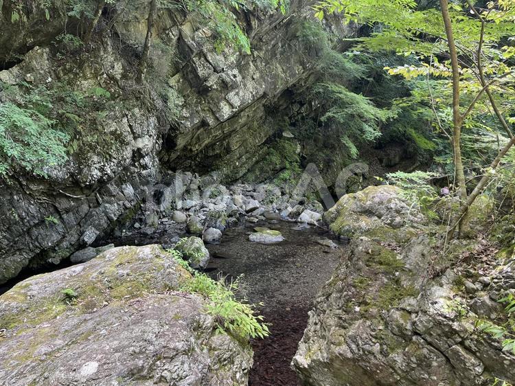 美霞洞渓谷 香川県,まんのう町,美霞洞渓谷の写真素材