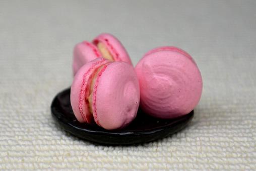 三個のマカロン 三個のマカロンの写真