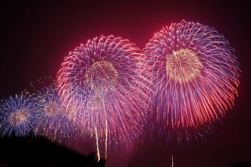 打上花火 打上花火の写真
