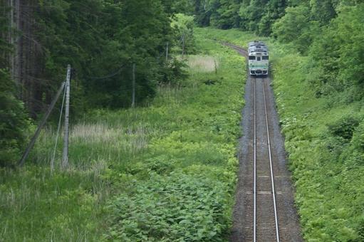 鉄道風景4(キハ40-746) 鉄道風景4(キハ40-746)の写真