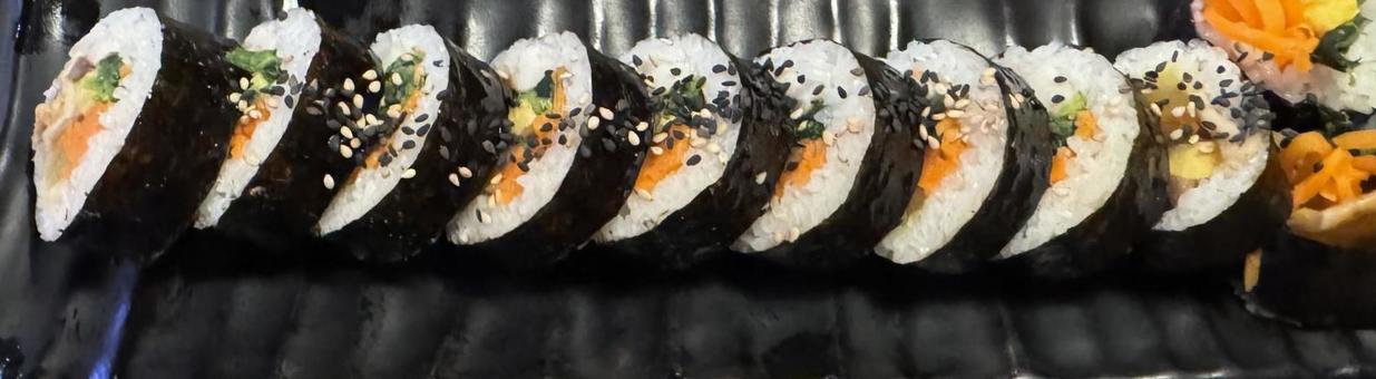 キンパ キンパ,韓国,グルメの写真素材