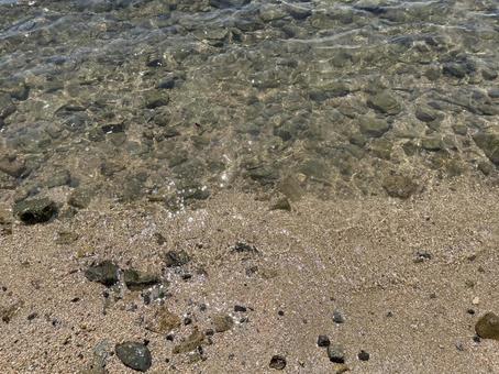 海 夏 波打ち際2 海 夏 波打ち際2の写真