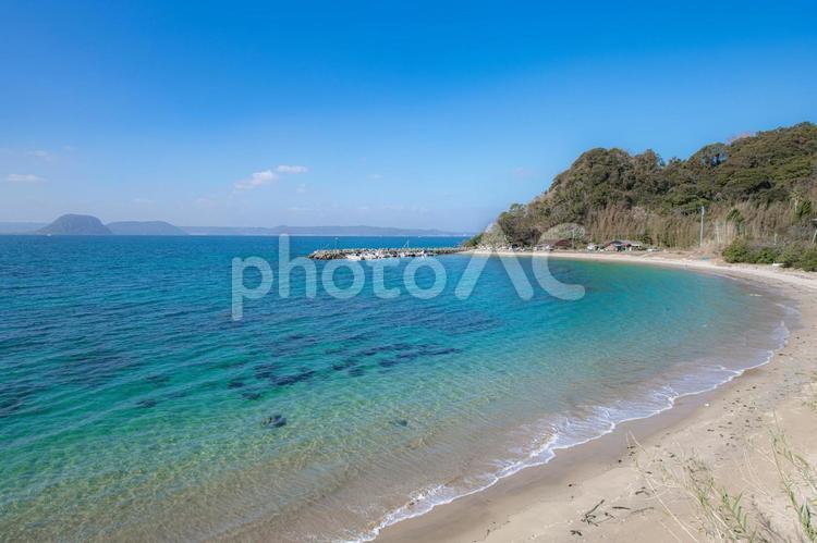 海岸から眺める風景 海,海岸,海岸沿いの写真素材