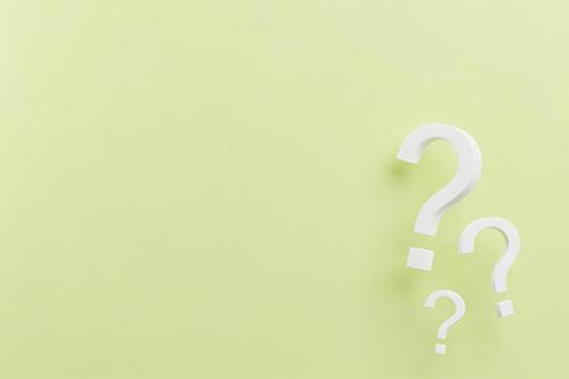Three question marks floating in the air Three question marks floating in the air