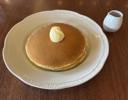 ホットケーキ ホットケーキ,パンケーキ,バターの写真素材