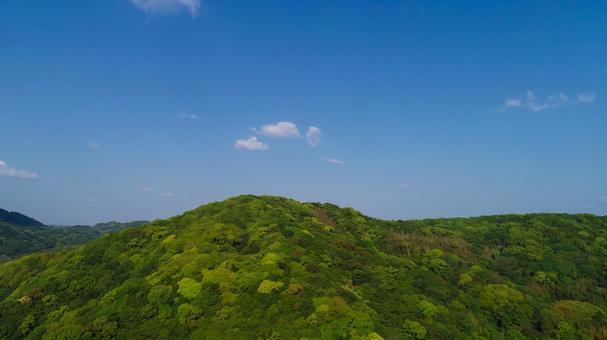 山と空 山と空の写真