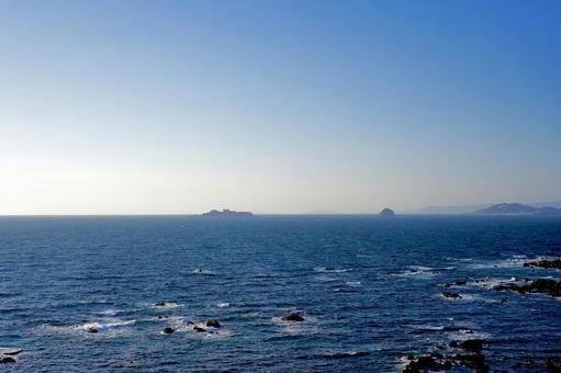 青い海 青い海の写真