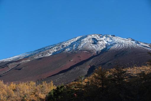 富士五合目から山頂を撮影9 富士山,青空,日本の写真素材