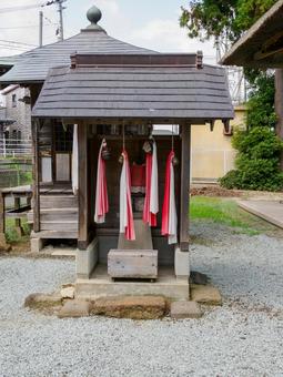落合観音堂⑽ 落合観音堂⑽ 観音堂,素木造,三間四方の写真素材