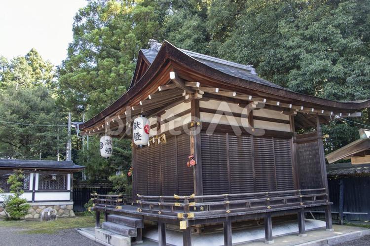 大鳥神社 神楽殿 大鳥神社,神楽殿,甲賀市の写真素材
