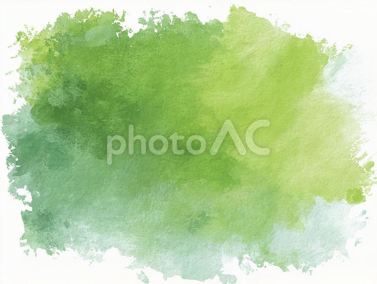 新緑を思わせる水彩テクスチャ 水彩,水彩画,テクスチャの写真素材