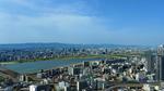 梅田スカイビルからだと思う 梅田,梅田スカイビル,大阪の写真素材