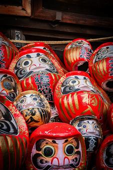 群馬県　少林山達磨寺 群馬,群馬県,達磨寺の写真素材