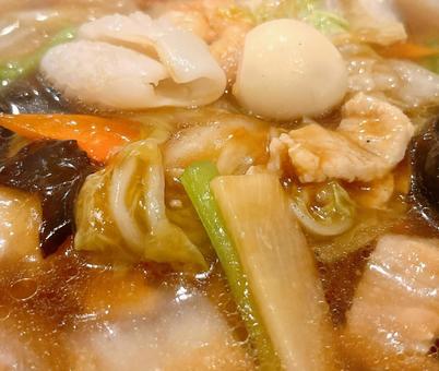 五目あんかけ 五目あんかけ 五目あんかけ,あんかけ,中華料理屋の写真素材