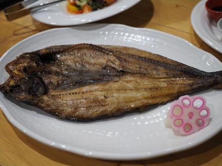 縞ホッケの開き 縞ホッケの開き 縞ホッケ,焼き魚,和食の写真素材