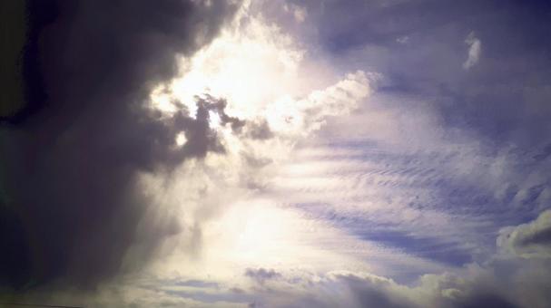 Photo, sky, cloud, light, 